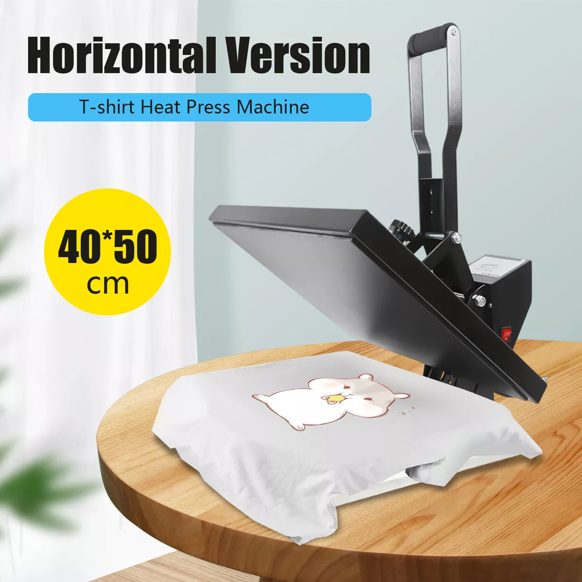 Heat Press Machine 40*50cm Small Sublimation Transfer T-shirt Heat