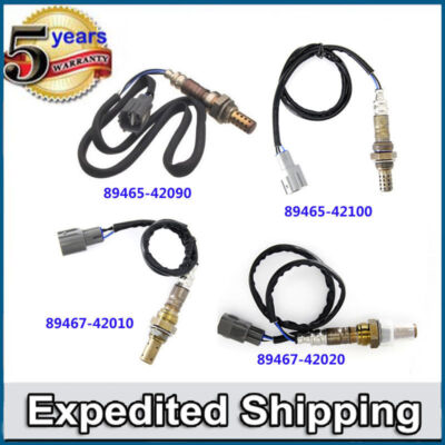 4 PCS FRONT Air Fuel Ratio Oxygen Sensor O2 For Toyota 2001 2002 2003