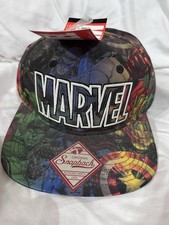 Marvel Disney SnapBack Cap. Hat. New. Multicolored. See Details.