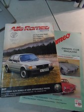 Alfasud magazines UK Alfa Romeo Owners Club issues, 2004, sud ID guide & restore