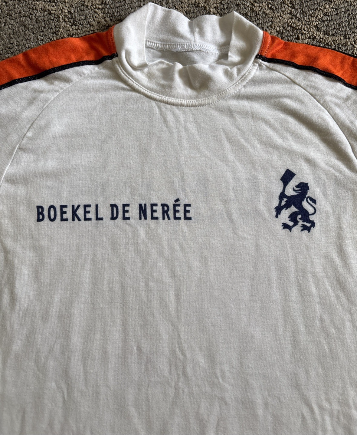 FILA Maglia Uomo Di Bi Boekel De Neree Squadra Canottaggio Olandese Bianca