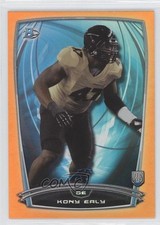 2014 Bowman Rookies Orange Foil 37/299 Kony Ealy #36 1g9