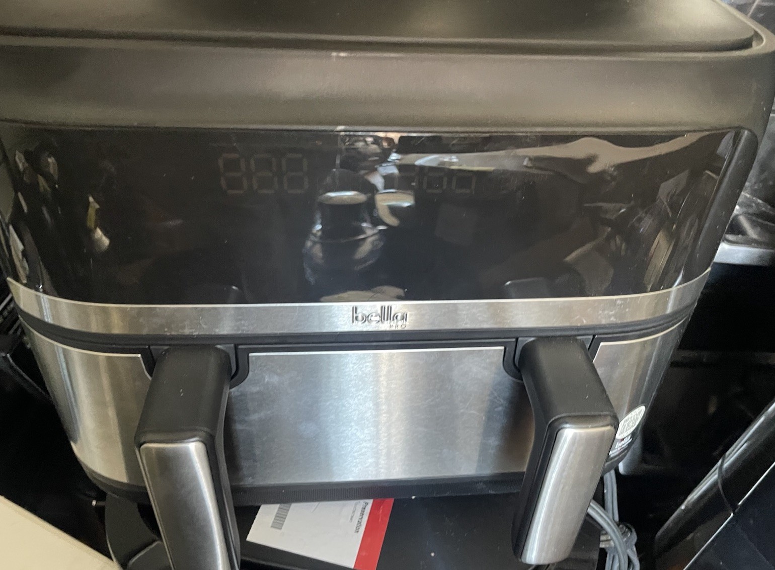 bella PRO - 4-qt. TriZone Touchscreen Air Fryer with Dual Flex Basket