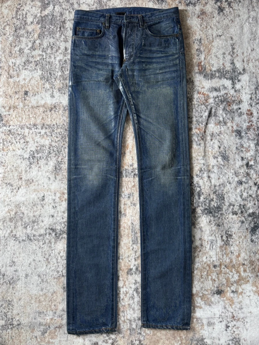 Dior Blue Cotton Jeans for Men for sale | eBay