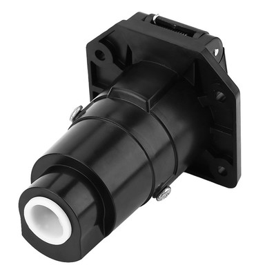 _7 Pin Round Trailer Plug 7 Way Blade Socket Adapter Wiring Connector For