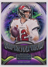 2021 Panini Contenders Tom Brady Supernatural #SN-TBR Buccaneers