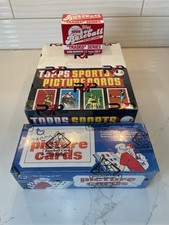 1985 Topps Rack Box + 1984 Topps Vendor Box BBCE FASC!! + 1986 Topps Traded Set!
