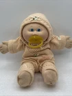 1986 Cabbage Patch Beanie Butt Baby 11” Pacifier Dimples Knitted Outfit Mold #1