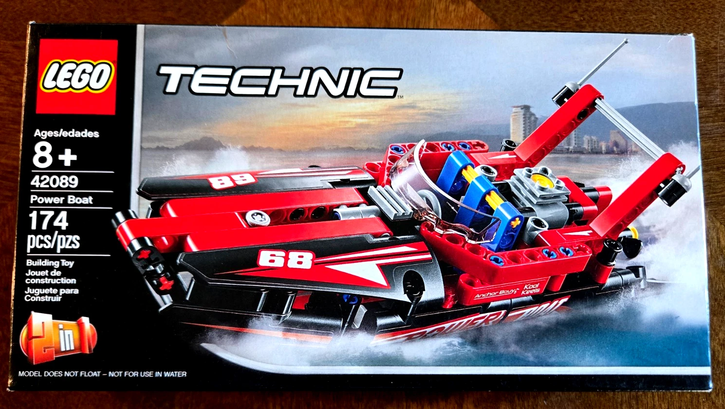 Lego Technic 42089 Power Boat 2-in-1 (174 Pcs) Retired ⭐️ New Sealed
