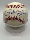 Pete Rose Cincinnati Reds Signed Autograph OMLB Baseball PSA DNA *35