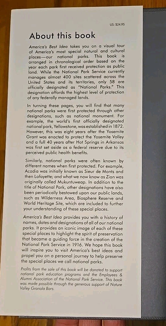 3 America's National Parks guides / collection for the explorer