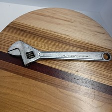 Vintage Proto Clik-Stop Adjustable Wrench USA Made 12" 712L