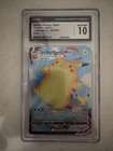 Pokemon TCG Surfing Pikachu VMAX 2021 009/025 Celebrations Card, CGC 10