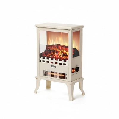 1500W Infrared Electric Fireplace Stove Heater 19'' Freestanding Space Heater