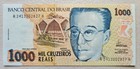Brazil 1000 Cruzeiros Reais 1993 Unc
