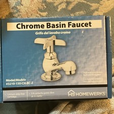 Homewerks Worldwide Single Hole 1-Handle Low-Arc Bathroom Faucet in Chrome