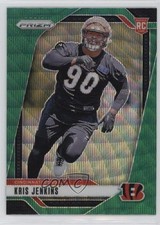 2024 Panini Prizm Rookies Green Wave Prizm Kris Jenkins #364 1md7