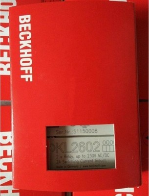 New In Box Beckhoff KL2602 PLC Module KL2602 KL2602 Free shipping