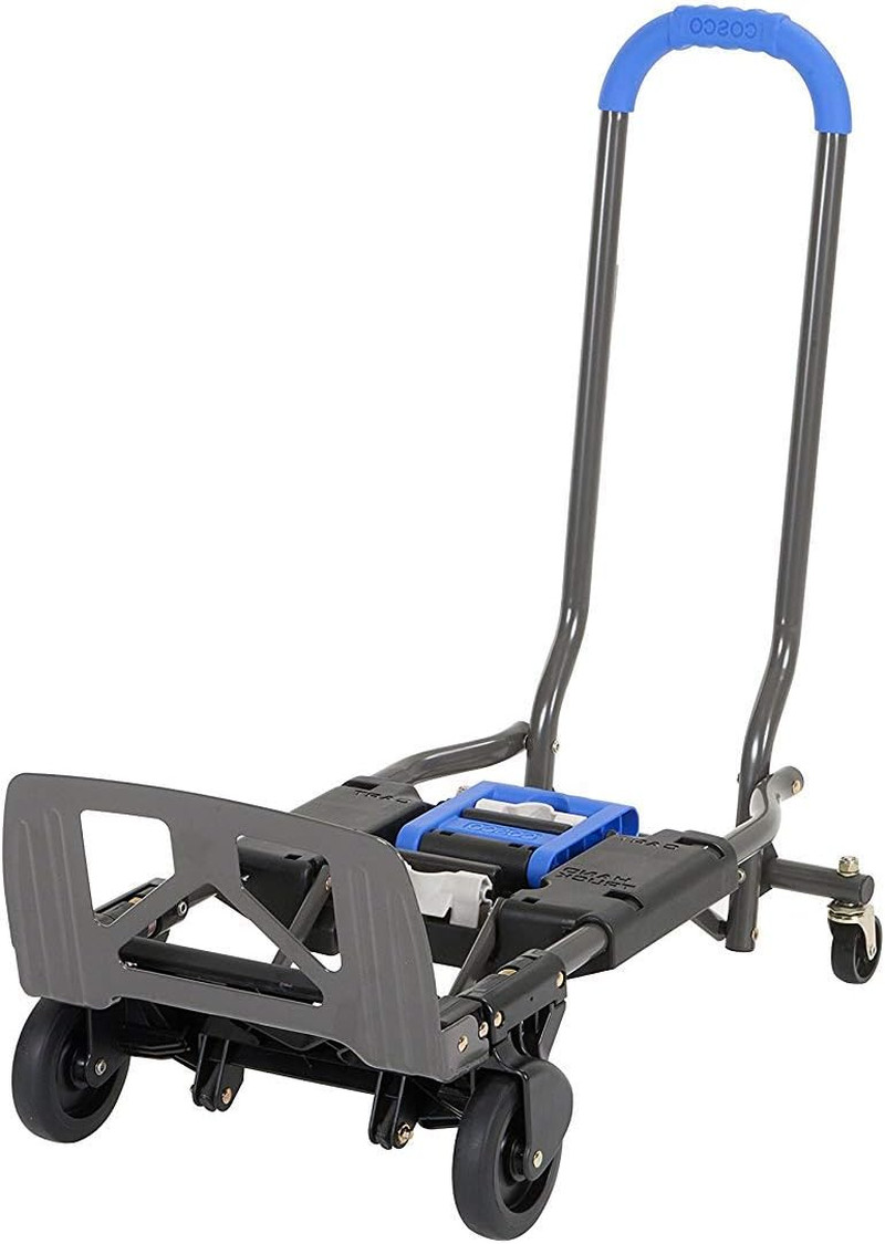 OFFERTA Carrello Manuale Pieghevole 135kg - Multi-Posizione 2-in-1