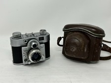Samoca 35 Super Rangefinder Camera WITH Leather Case. Needs TLC, Not Working