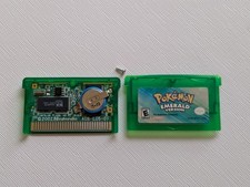 Pokemon Emerald GBA Game Boy Advance, 2004 AUTHENTIC Dry Battery Tested