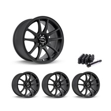 5x100 Set Of 4 17 Rims Black Alloy Wheel Fits 2002-25 Ford Mustang Oet9 Rtx 5x100 Set Of 4 17 Rims Black Alloy Wheel Fits 2002-25 Ford Mustang Oet9 Rtx