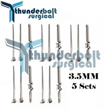 HRT Trocar 3.5mm Hormone Replacement Pellet Insertion Trocars 5 Sets