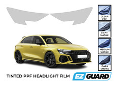Audi RS3 2021- 2024 S Line - TPU getönte Scheinwerfer Folie Lackschutz PPF