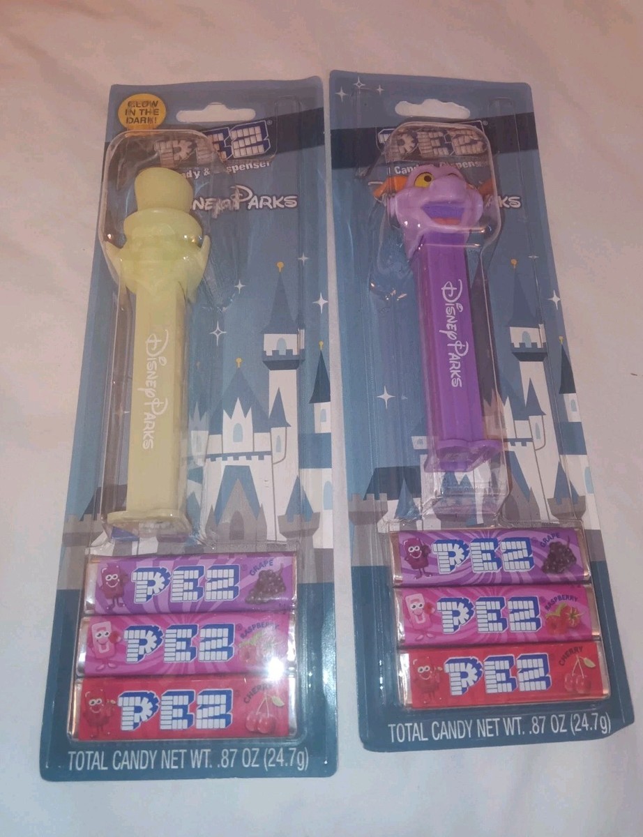 2025 Disney Parks Figment & Glow In The Dark Hatbox Ghost Pez