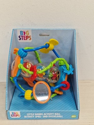 Big Steps Activity Spiel- und Rasselball Ab 6Monate NEU