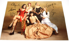THE LAST DINNER PARTY BAND SIGNED ALBUM FOLDOUT POSTER x5 COA ABIGAIL SINNER