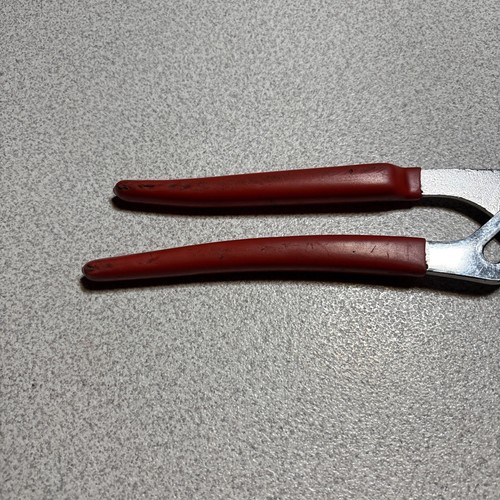 Snap-On Tools 90AP 9" Adjustable Slip Joint Pliers W Rubber Grip Vintage USA - Picture 8 of 9