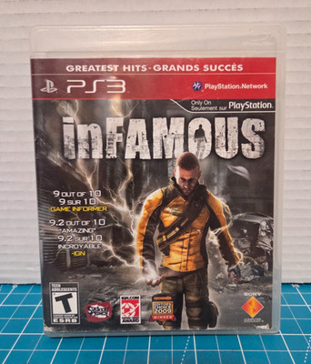 Infamous - PS3 Playstation 3 CIB Tested Greatest Hits
