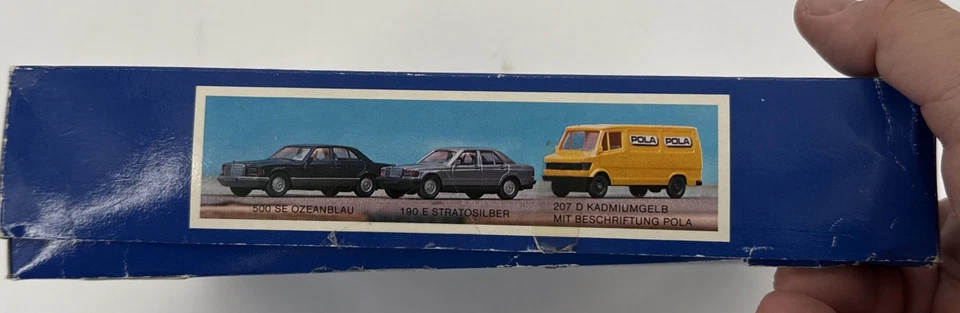 Pola Mercedes Benz Car House Showroom #161 HO Gage New Open Box With Instruction - Image 2 of 4