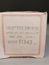 Cutler-Hammer 10250T1343 Przełącznik selektora. Nowe otwarte pudełko