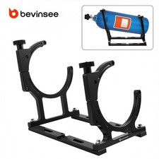 Bevinsee Anodized 7 Nitrous Oxide Aluminum Single Bottle Mounting Bracket Black
