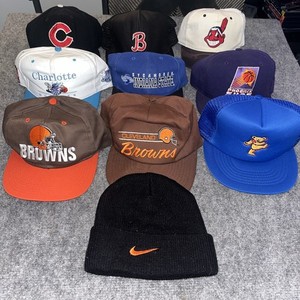 Vintage Hat Lot of 10 Sports, Nike, NBA, Grateful Dead, NFL, NBA, MLB Reseller