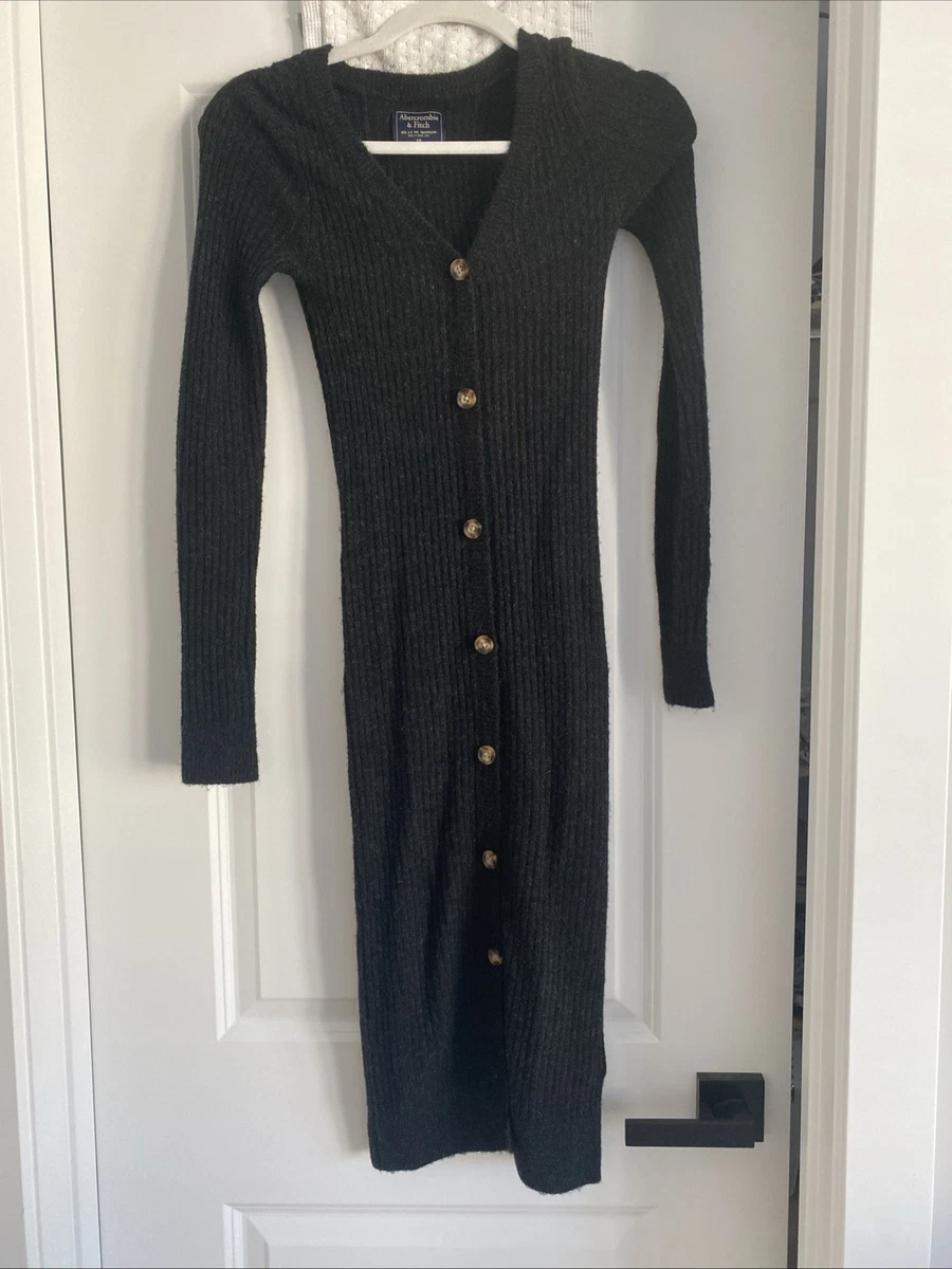 abercrombie ribbed polo midi sweater dress Abercrombie & Fitch | Dresses | Abercrombie Fitch Ribbed Polo Midi Sweater Dress