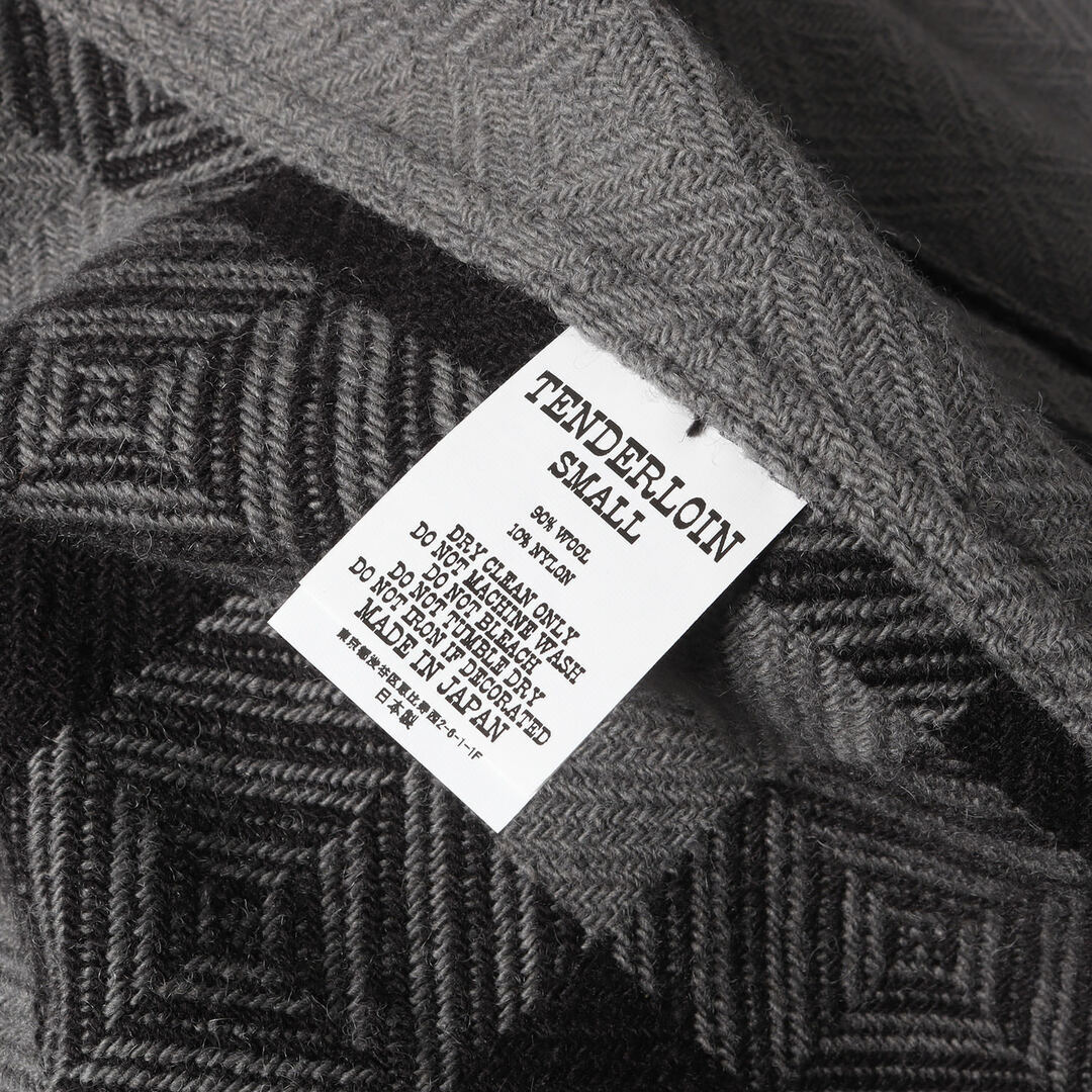 TENDERLOIN JACKET SIZE: S 22AW BUFFALO CHECK MELTON CPO JKT TENDERLOIN JACKET SIZE: S 22AW BUFFALO CHECK MELTON CPO JKT