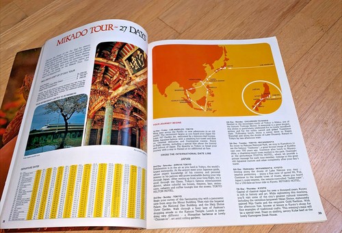 1973 TRAVELWORLD / JAPAN AIRLINES Happi Holidays AROUND THE WORLD 112 page Book - Picture 7 of 12