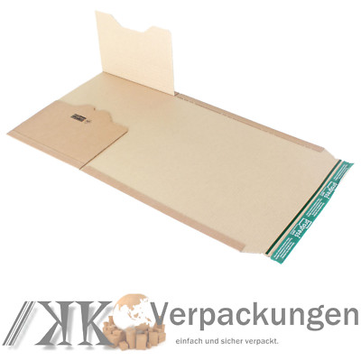 800 Buch-Versandverpackungen DIN B4 378 x 295 x -80 mm Universalverpackung