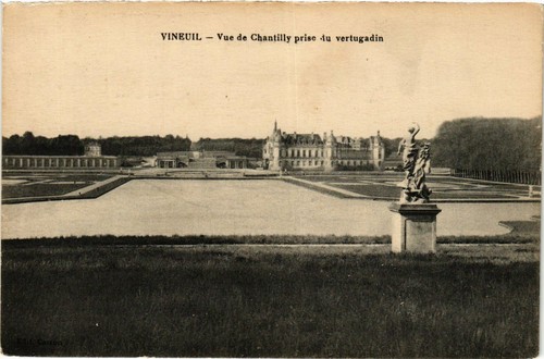 Carte Postale Ancienne CPA Chantilly - Ruisseau De La Canardière (cliché Rare)