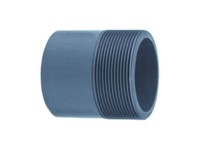 "Vdl (16 Bar) Pvc Muffe Einseitig AußEngewinde 1 1/2\", Klebemuffe Ø 40Mm"