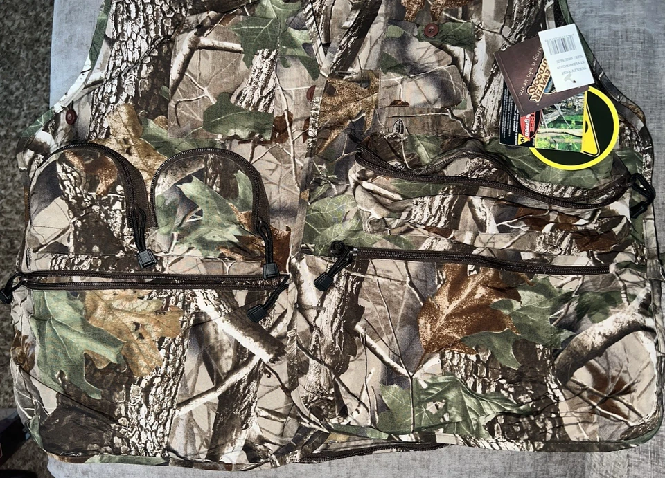 White Water Outdoors Hunting Turkey Vest Real Tree High Definition New No Seat - Image 4 of 4