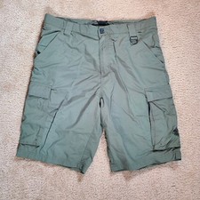 Boy Scouts of America Official Mens Cargo Shorts Medium Green Uniform