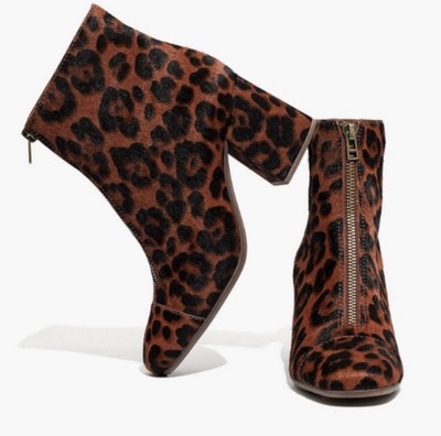 madewell leopard boots
