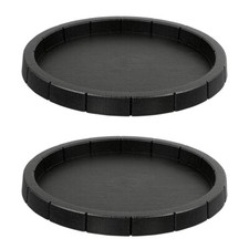 2PCS Reptile Shallow Water Dish Plate Tortoise Food Feeding Bowl Small Pet Gift