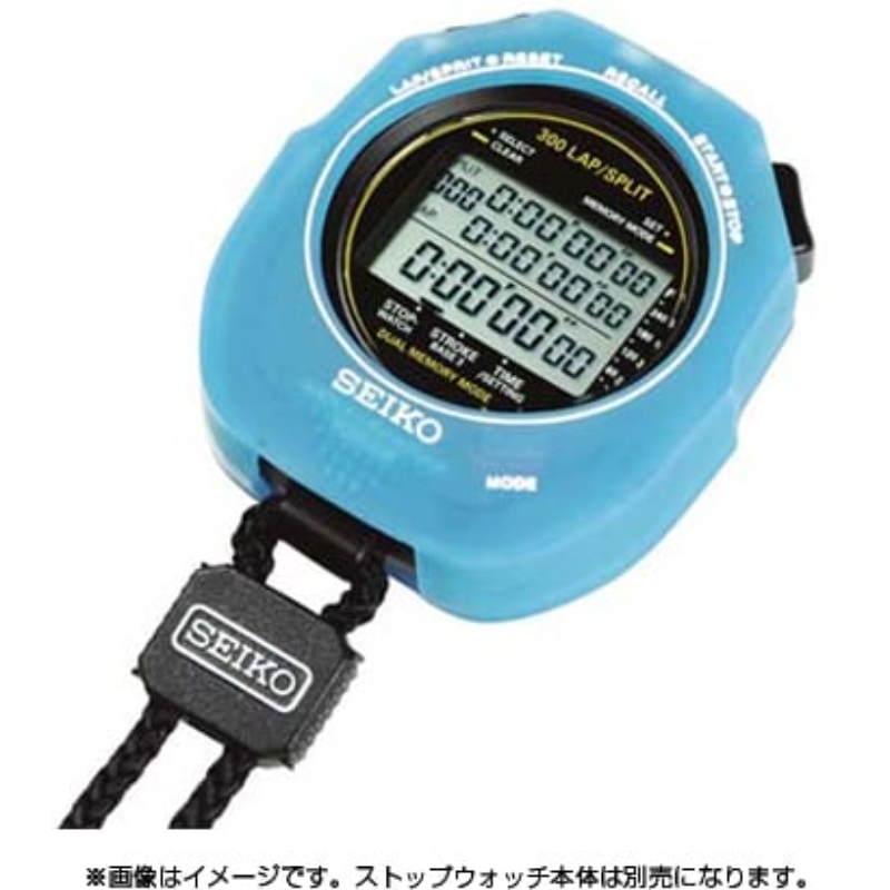 SEIKO ストップウォッチ SVAS009 SEIKO Stopwatch SVAS009 Swimming Master Stopwatch Blue Yellow