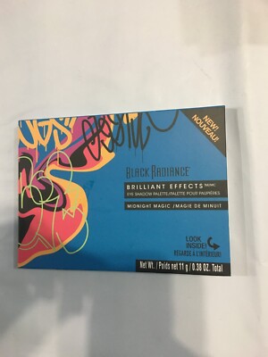 Black Radiance Brilliant Effects Eye Shadow Palette Midnight Magic