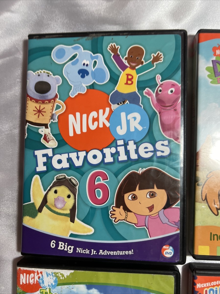 4 Nickelodeon Nickjr Blues Clues Dora Backyardigans Kai-Lan Wonder